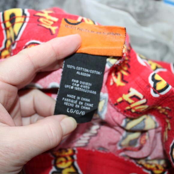 Flamin' Hot Cheetos Men's Lounge Pants - Size Large - Picture 7 of 8